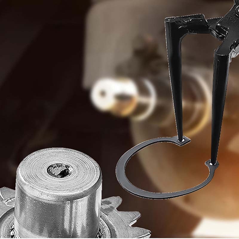 90 Degrees Bending Pliers Snap-Ring Pliers Heavy-duty Cylinder Internal Ring Remover for Motorcycles Cars Trucks