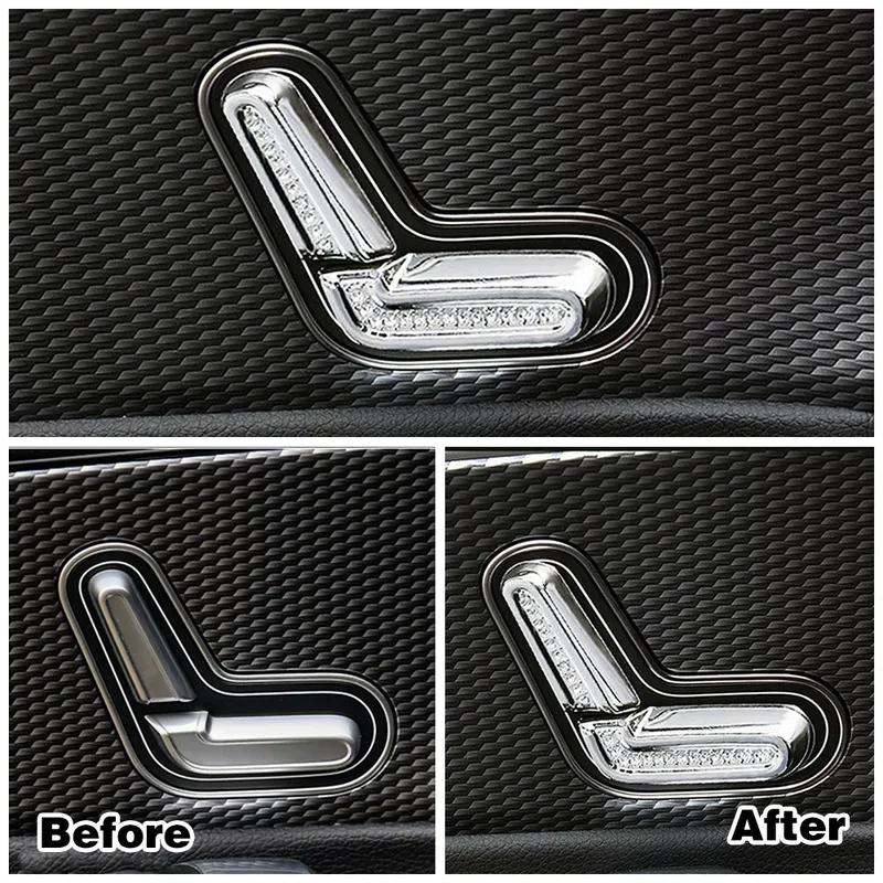 For Mercedes Benz A Class W177 - A180 A200 A220 A250 A35 AMG Center Console Trim Diamond Cover Crystal Sticker