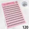 False Eyelashes Self-adhesive Black 11-13mm Reusable DIY Extensions for Fuller Lash Look at Home