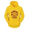 Men's Casual Hoodie, Milan Print, Comfortable and Versatile Long-Sleeve Fleece Sweatshirt for Autumn and Winter