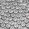 50Pcs Acrylic English Letter Beads For DIY Necklace Bracelet Earrings Jewelry Making Craft Accessories