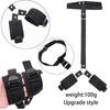 Neck to Wrist Restraints kit  Sexy women BDSM Fetish Behind Back Handcuffs Collar Adjustable Bondage Set Couple SM Sex Game