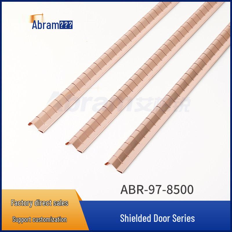 

Beryllium Copper Conductive Spring Clip Shield ABR-97-8500 Natural L=457MM T=0.08MM