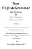 كتاب New English Grammar for ESL Students