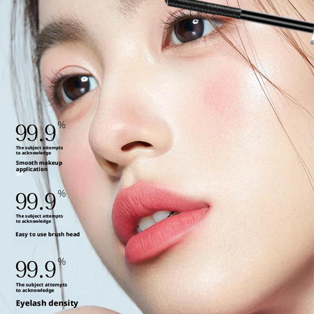 Steel Tube Mascara Primer Waterproof Fast Drying Long Non-smudged Curling Mascara A8U9