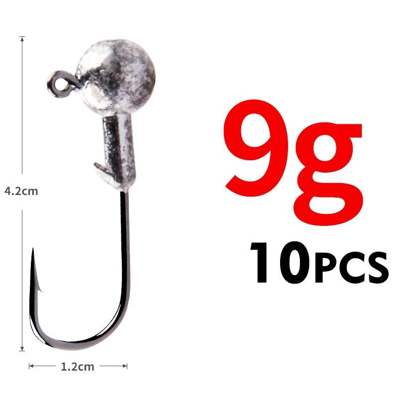 MEREDITH Cabeça de gabarito 1g 2g 3g 4g 5g 7g 8g 10g 12g 14g 22g cabeça gancho gabarito gancho de pesca gabarito pique peixe acessórios
