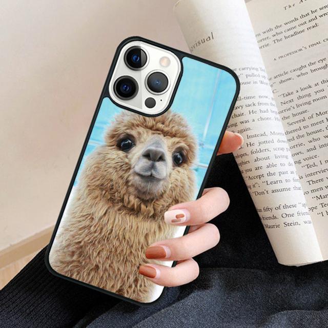 2019 Hipster Llama Lama phone Case Cover For iPhone 17 Air 16 15 14 Plus for apple 16 11 12 13 Pro Max coque
