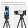 Rotatable Magnetic Camera Mount For Sports Recording Lightweight Aluminum Construction With Cold Shoe Slots