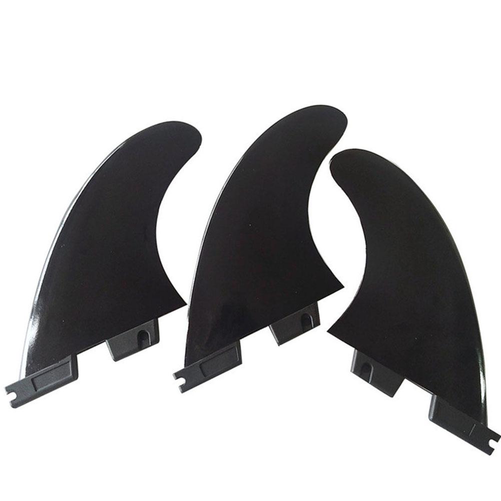 3 Pezzi Surf Tavola da Surf Per Performer Pinna Set Pinne Tri-quad Pinne di Plastica Timone di Coda Tavola da Surf