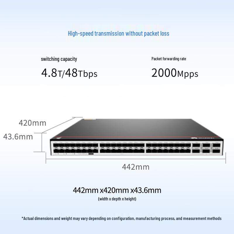 Huawei S6730-S48X6Q Enterprise 10G/40G Fiber Switch
