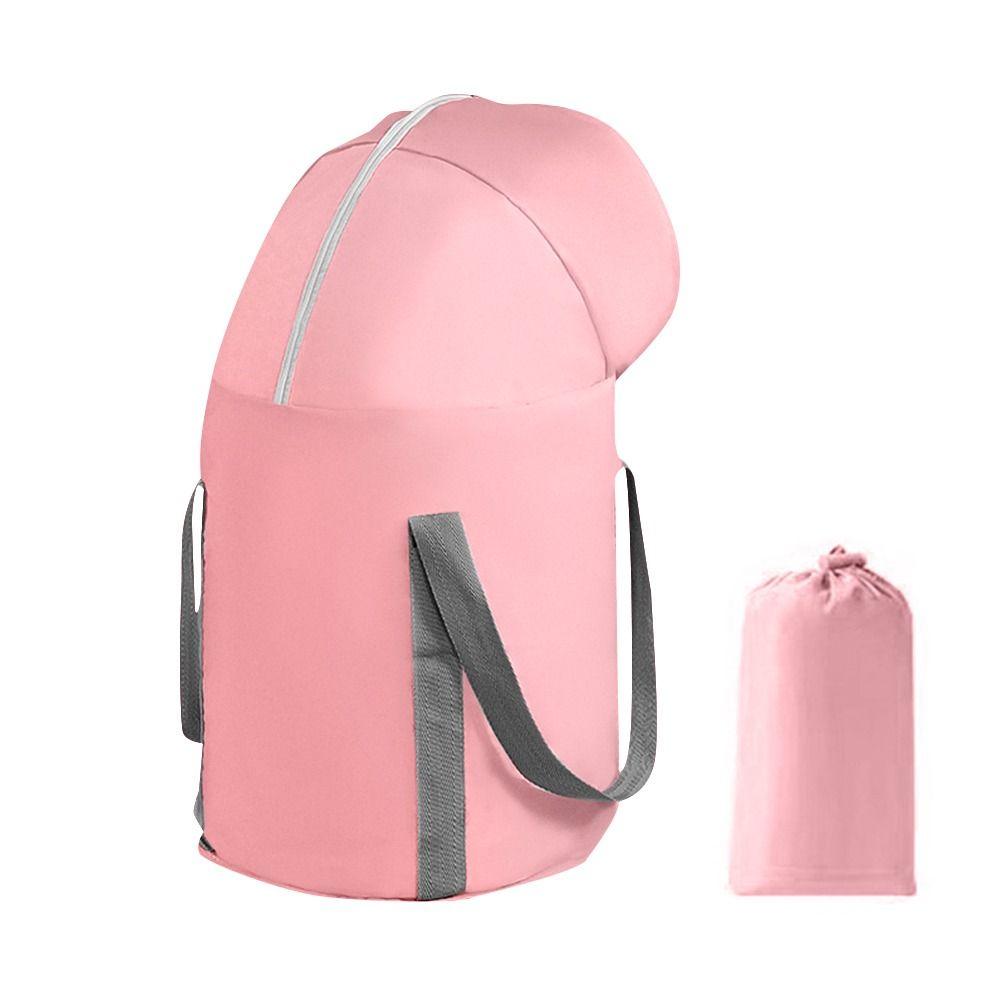 

Складная сумка-ведро с ручкой, бытовая ванна, сумка для замачивания ног, домашнее общежитие 30x66cm розовый