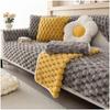 Thicken Plush Sofa Cushion Flannel Soft Anti-Slip Sofa Covers for Living Room Universal Couch Towel Furniture Protection Home