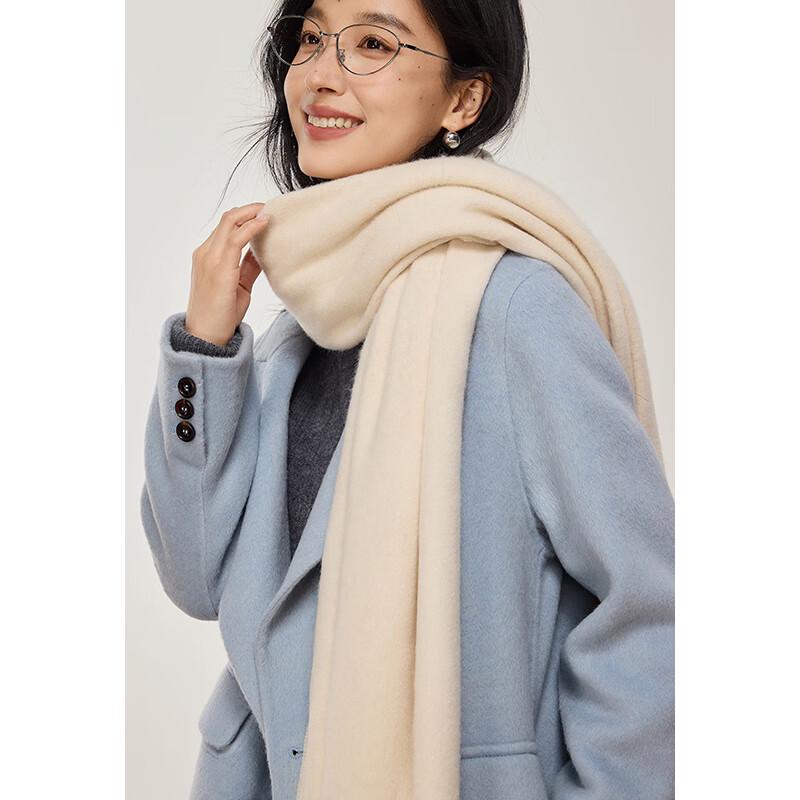 VICTORIA&VERA 180x70 Basic Wool Scarf