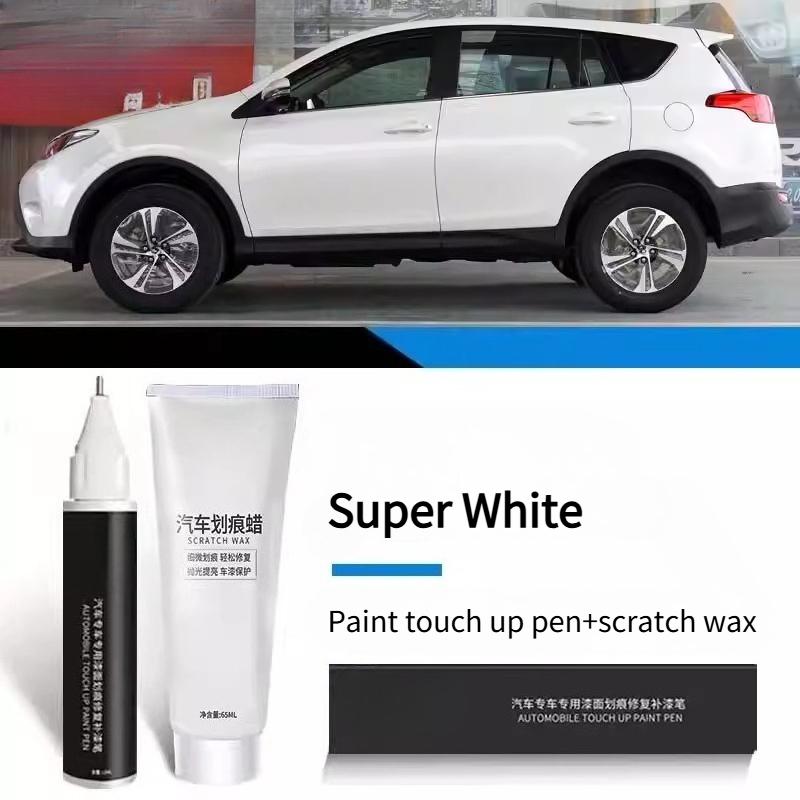 For Toyota RAV4 Car Paint Repair Pen Original Paint Repair Varnish Pen Scratch Cream Finish Repair Set Touchup Paint2