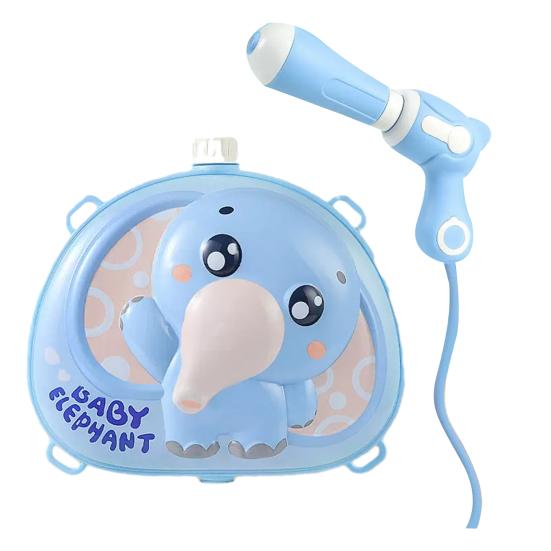 Backpack Water Squirter Toy Cute Animal Design 2000ml Soaker Sprayer Push-Pull Action Water Toy for Kids Outdoor Pool Beach Backyard Fun