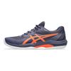 Asics Scarpe da Tennis da Uomo Game FF Comode Ammortizzanti Resistenti Traspiranti Top Basso Sneaker Blu Indaco Nuovo-Stella-Arancio 1041A489-500