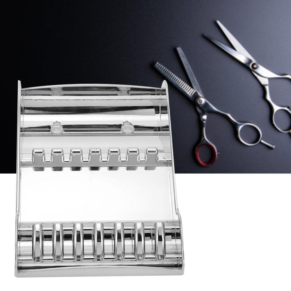 Golden Color Scissors Storage Rack Professional Barber Scissors Rack For Hairdressers серебряный