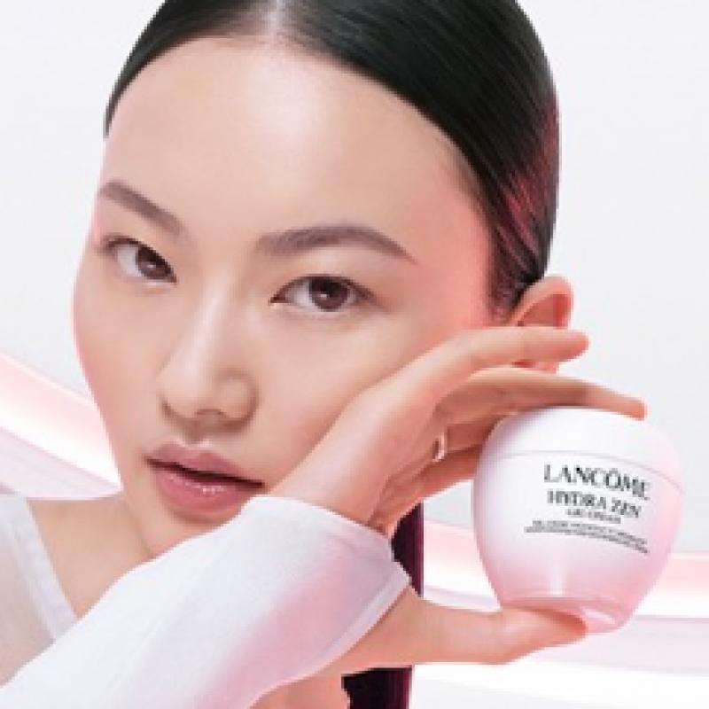 Lanc Me Hydragen Moisturizing And Soothing Gel Cream 50ml  +15ml Extra Cream Included  