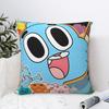 Cartoon Game Gumballs Square Pillowcases Seat Cushion Case Cute Decorative Pillowcase 45*45