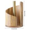 Dřevěný držák na papírové utěrky na stůl Držák na role papíru Organizér s protiskluzovou základnou Dávkovač ubrousků pro koupelnu Kuchyňský stůl