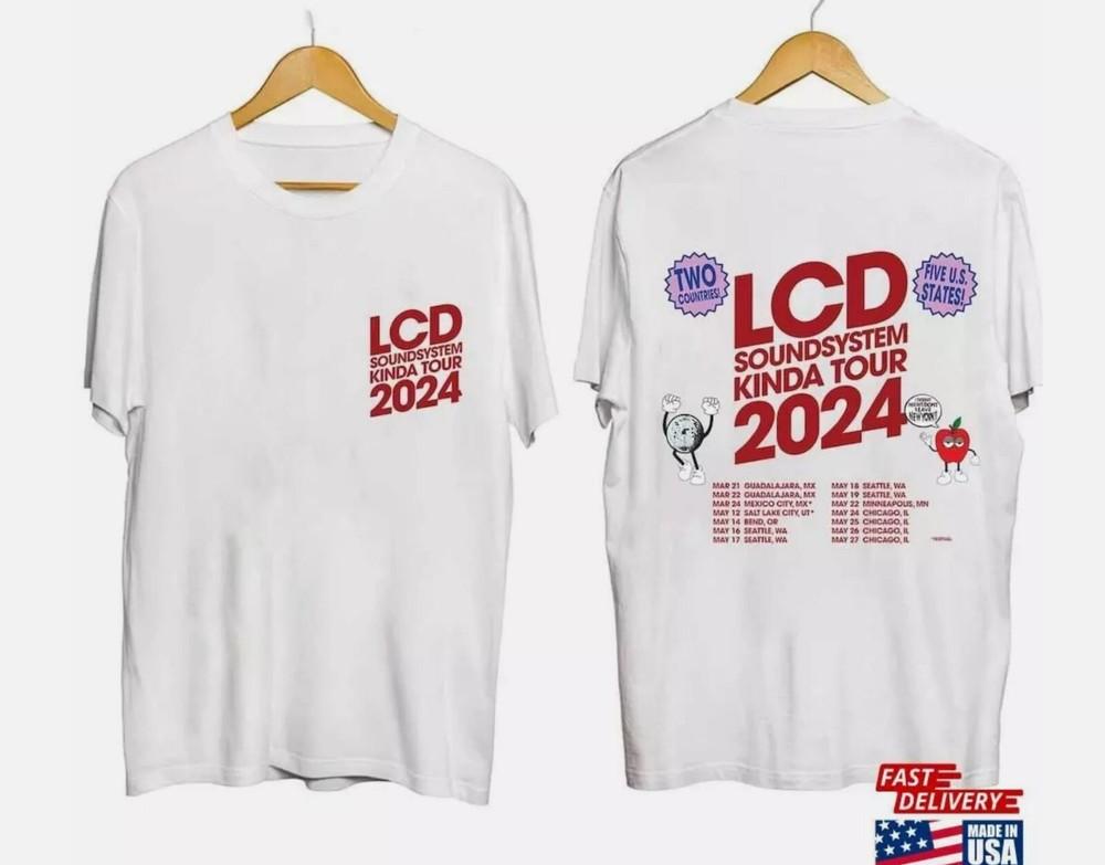 Lcd Soundsystem North American Kinda Tour T Shirt  Unisex T-Shirt XXXXL