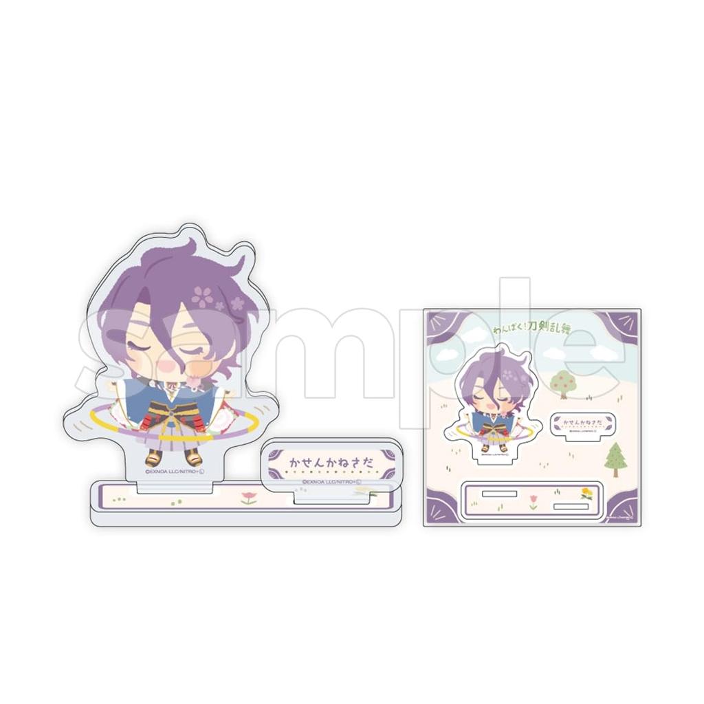 Naughty! Touken Ranbu ~Everyone's Naughty Time~ Scratch Second Edition C Prize Acrylic Stand Plate Gokotai