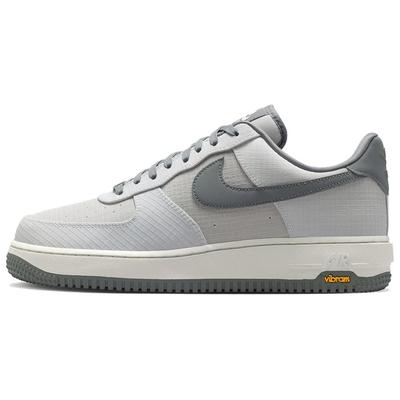 Air Force 1 Low Top Skateboard Shoes Unisex White Gray IH1943-100