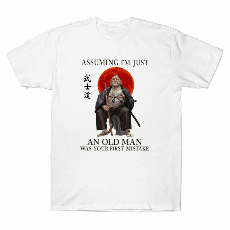 Ronin Assuming I m Just An Old Man Was Your First Mistake Vintage Men s T-Shirt XXXL