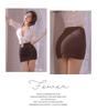 Feimu Sexy Secretary Lingerie Set: See-Through Professional Suit with Skirt