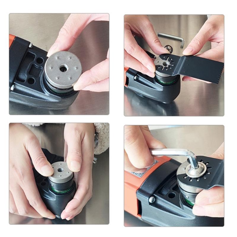 Cutter Adapter Universal Accessories Adapter for Hexagonal Interfaces Oscillating Tool Multi Power Tool