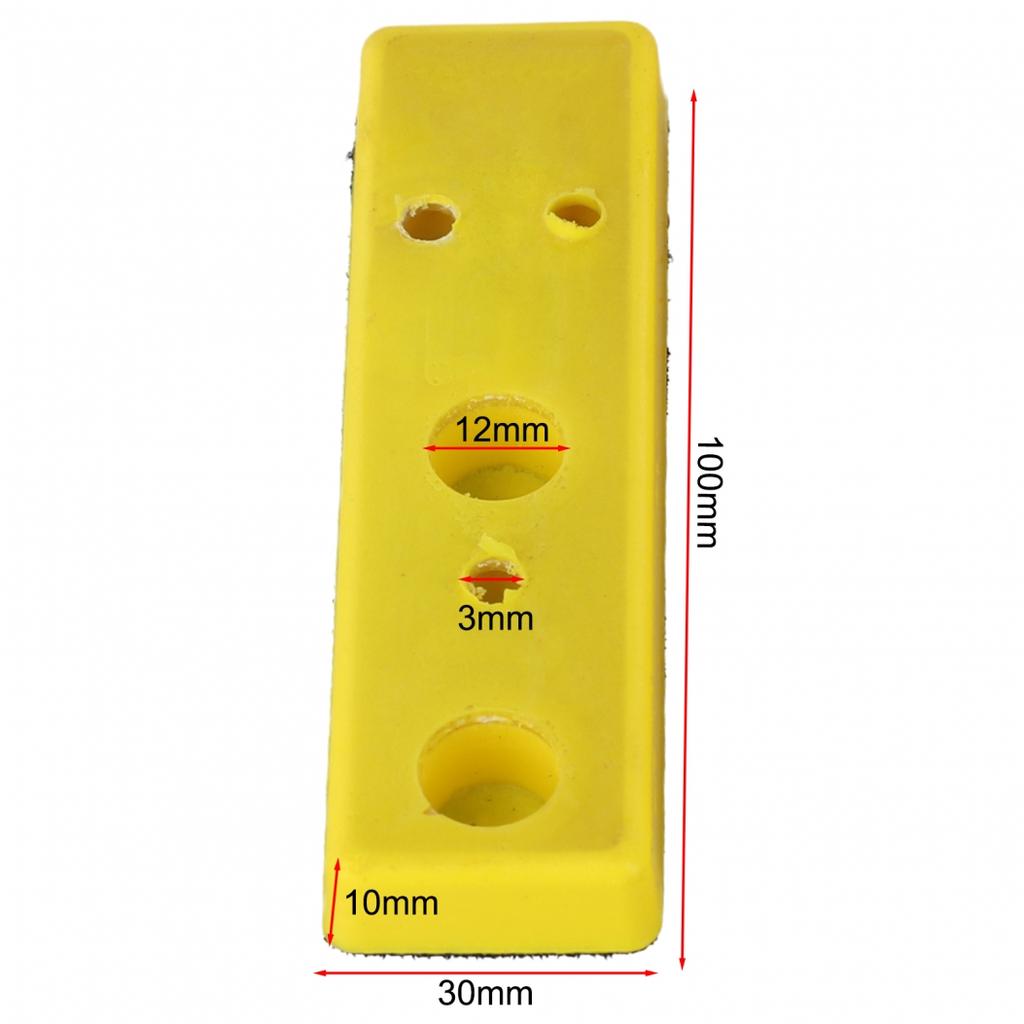 Leather Sanding Pad Polishing Polishing Metal Rectangular