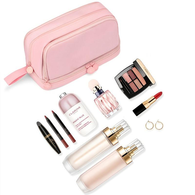 Large capacity portable stationery case, durable scratch resistant pencil case, school, office and school supplies