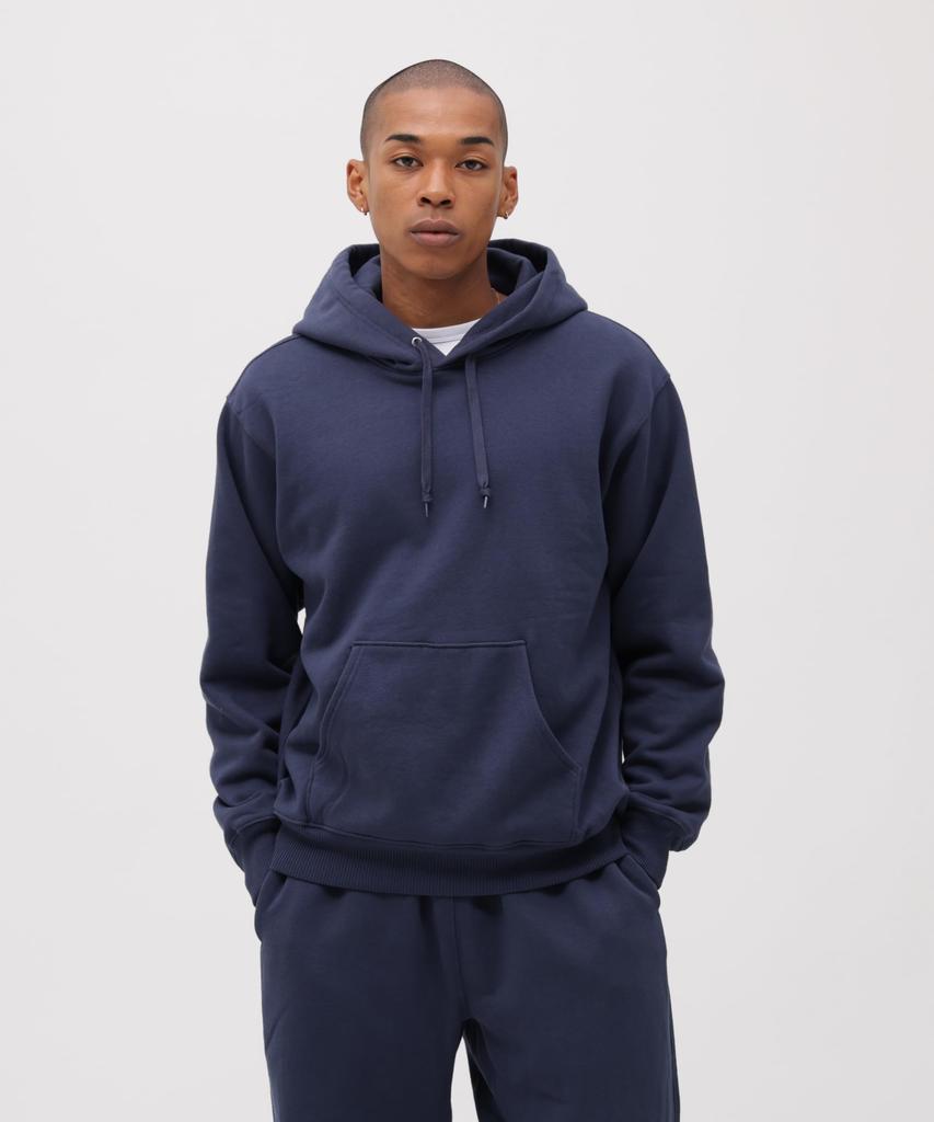 AVIREX DAILY PULLOVER SWEAT PARKA 783-3931004 Men's L Navy