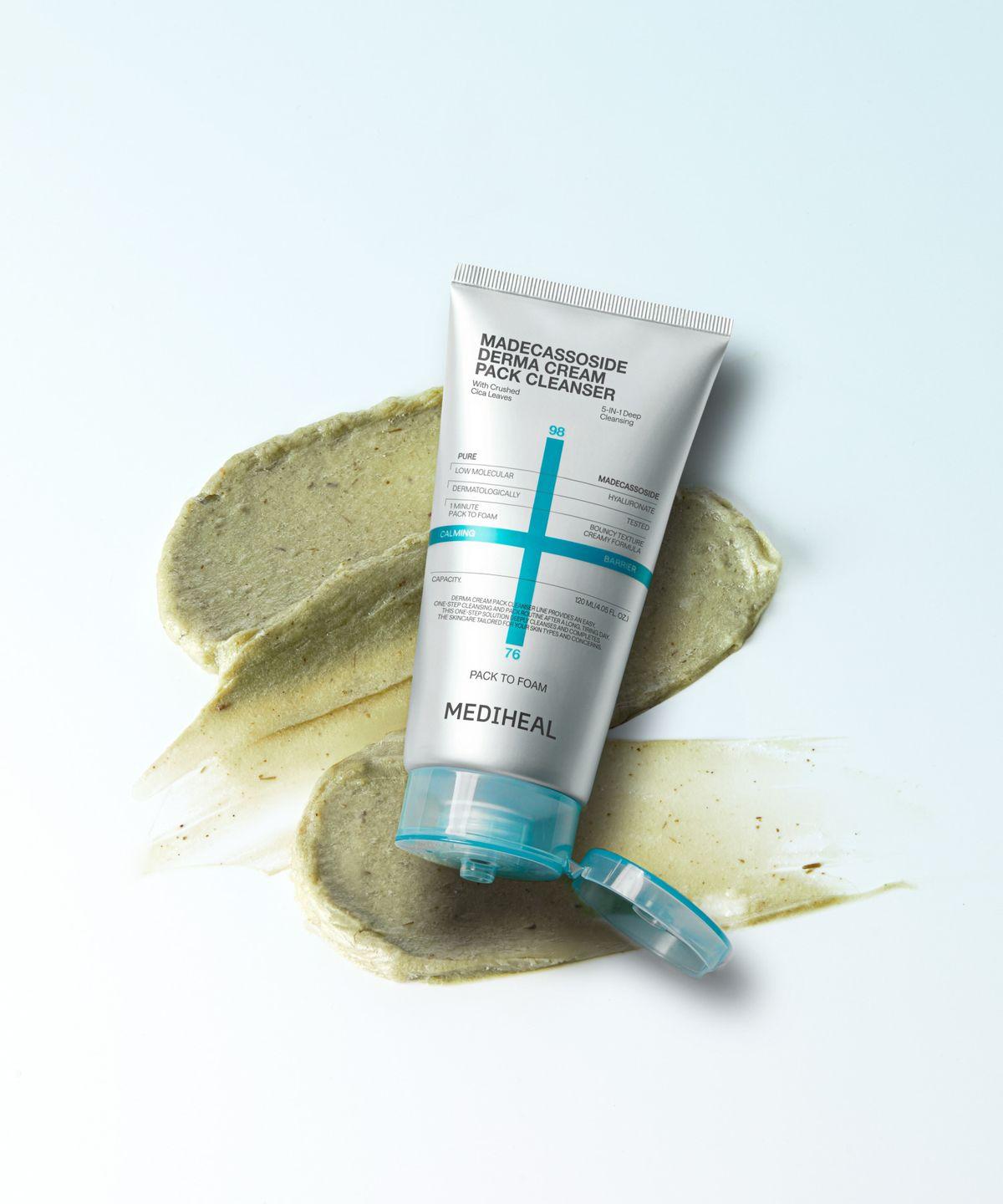 Derma Cream Pack Cleanser 120ml_Madecassoside [Soothing Barrier]