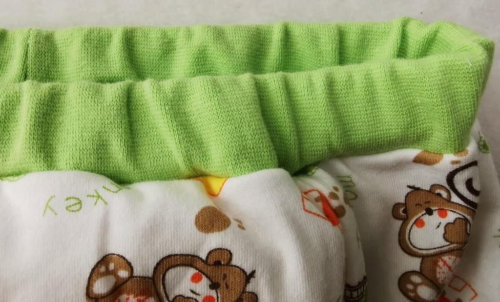 Waterproof Adult Diaper Cover, Incontinence Pants, Elderly Care Diaper, Bedwetting Cover, Training Pants, Green, Cute Monkey Design, ABDL (Size L)