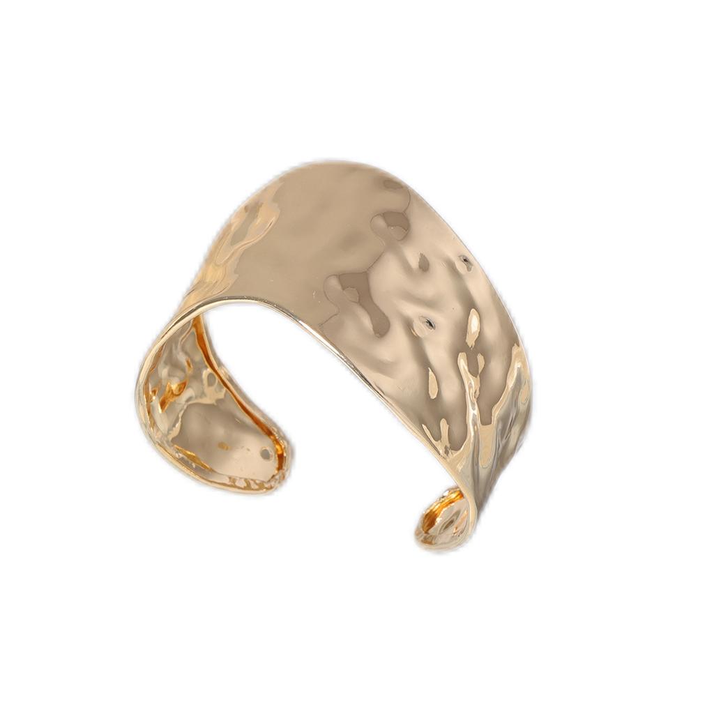 Persönlichkeit: Schlicht und modisch, Metallöffnung, unregelmäßiges geometrisches Damenarmband, vielseitiger lässiger Alltagsstil