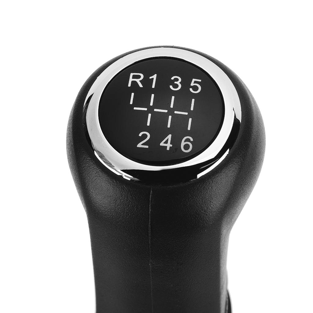 6 Speed Gr Knob and Gaiter Boot Cover for H - ABS Plastic and Lther
