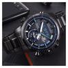 Casio EDIFICE Series Fashionable Gradient Coating Business Bluetooth Connection Classic Pointer Dual Display Solar Powered Quartz ECB-800DC-1APR