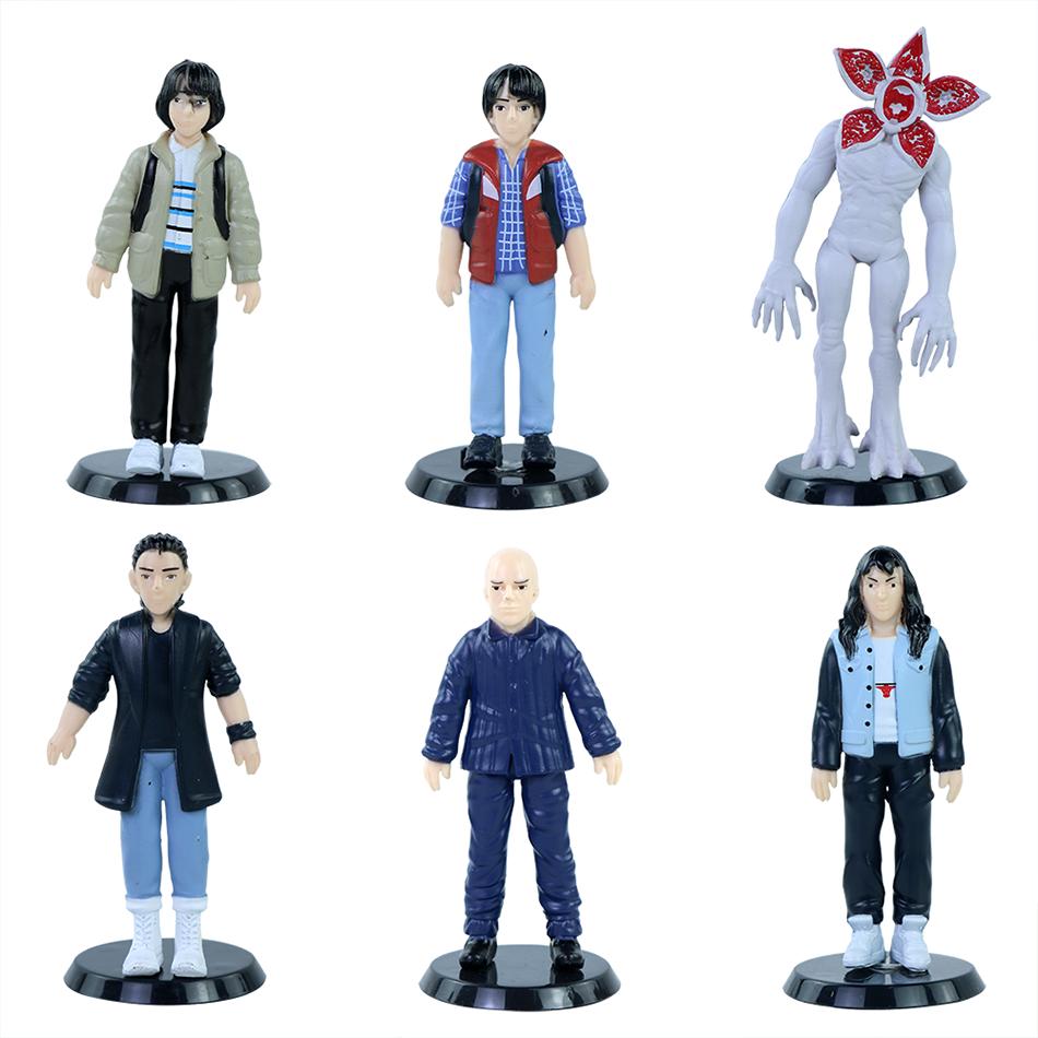 6Pcs/Set Creative Movie Character Figurines, Pvc Action Figures, Desktop Decor, Children'S Holiday Gifts (Bulk Pack)