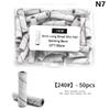 20Mm Long Sanding Bands,Nail Art Grinding Sanding Bands With Bit Nail Art Removal Sand Bands Nail Grinding Tool #120/#180/#240