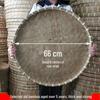 Cesta de Bambú Verde de Primera Capa para Cernir: Redondo, Duradero y Espeso para el Secado de Verduras Doméstico y Comercial.