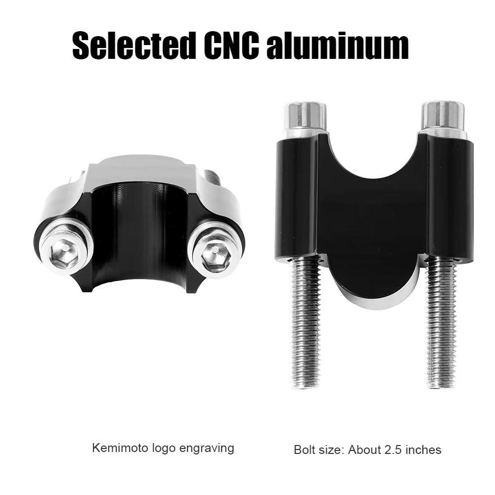 22mm Motorcycle Handlebar Risers 7/8" Bar Mount Mount Handle Handle Clamp  Motorcycle