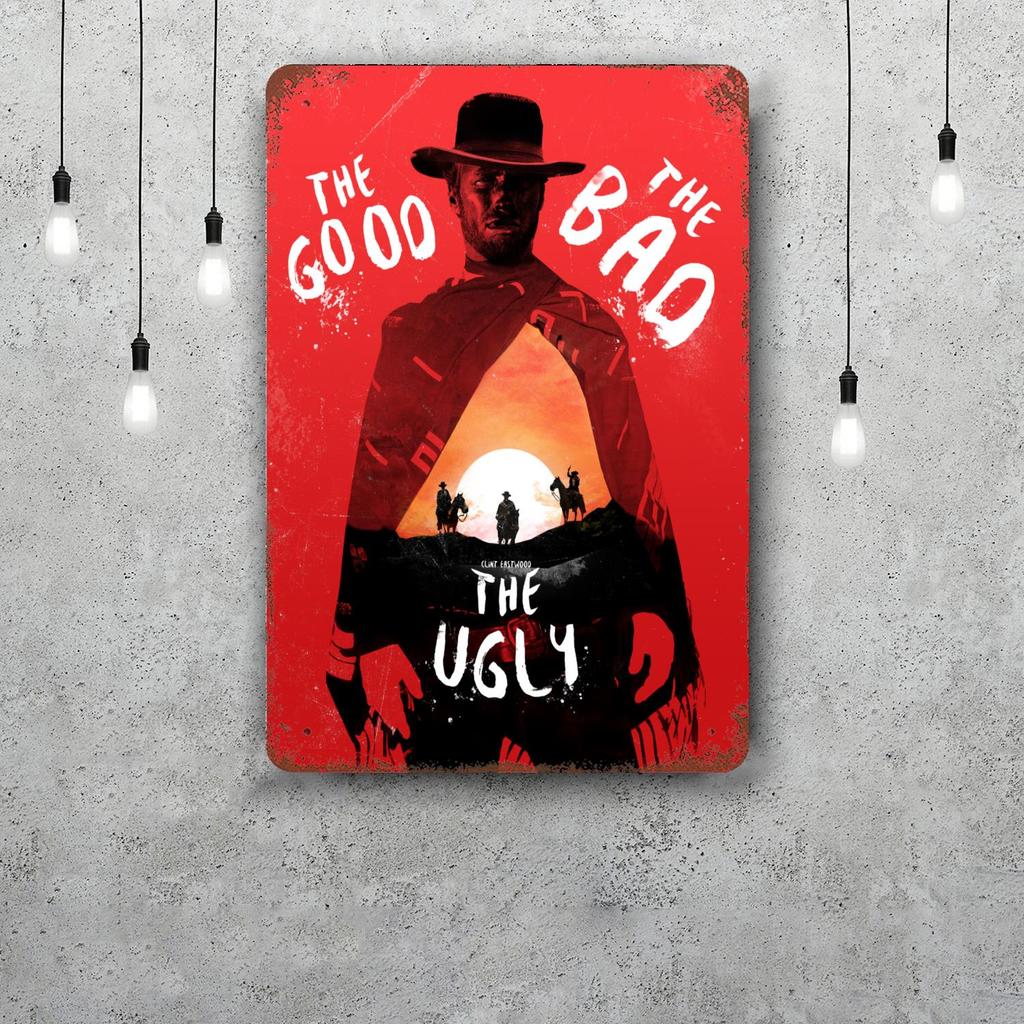 Clint Eastwood Metal Signs wall decor Vintage Tin Signs Captain Metal Poster Decor for Bar Pub Club Wall Decoration
