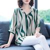 Summer Chiffon Shirt Large Women's Loose Top Summer Comfortable Casual Girls' Clothing