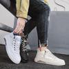 New Casual High Top Boots Men's Sneakers Non Slip Soft and Comfortable New Lightweight Outdoor Work Versatile for Daily Use