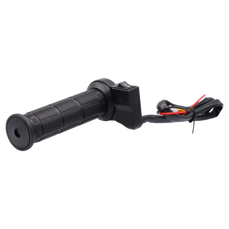 Heated Hand Grips Electric Hot Warm Handlebar Motorcycle ATV Temperature Adjust