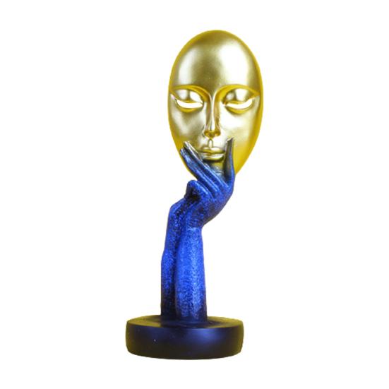 Doskonała rzeźba myśliciela, realistyczna, teksturowana kolekcja