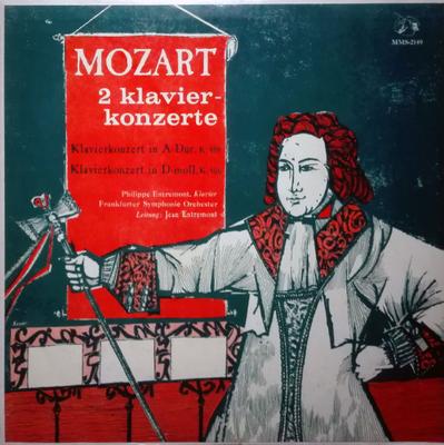 LP Record PHILIPPE ENTREMONT FRANKFURTER SYM  Mozart Klavierkonzert In Adur K.  SMS2149 CONCERT HALL Japan Classical Used