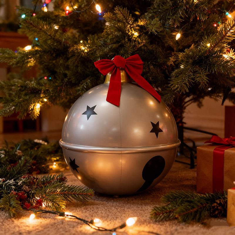 Inflatable Balls Large Christmas Ornament Inflatable Ball For Holiday Decor Weatherproof Outdoor Feature Festive Lawn Decoration