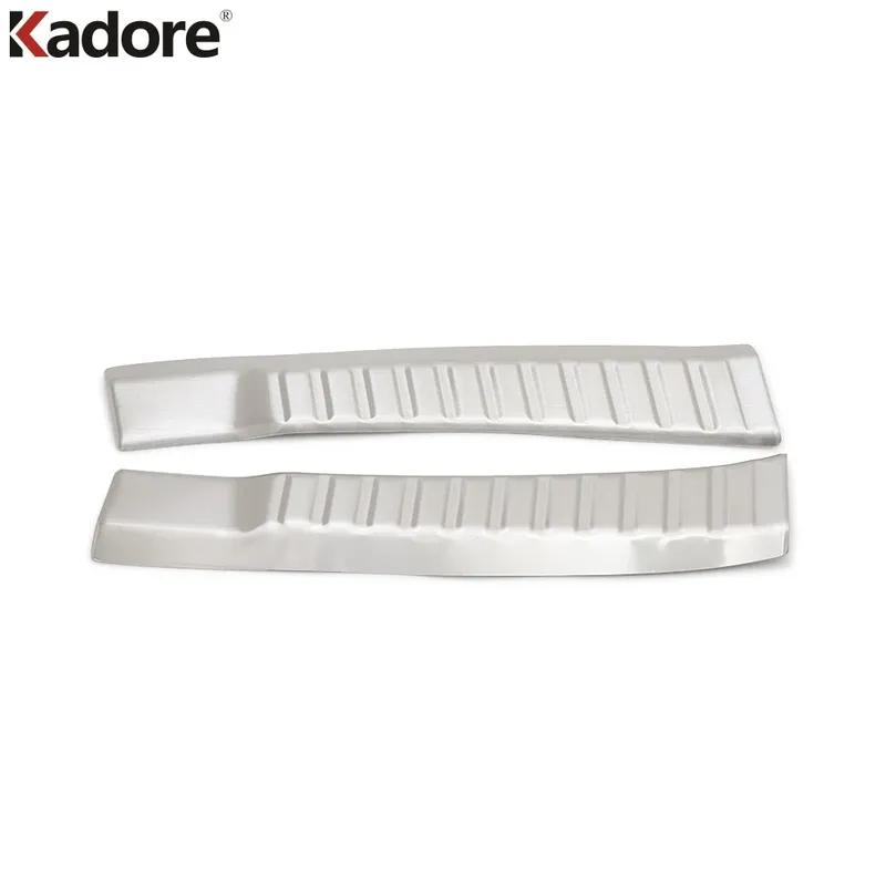 Tailgate Door Sill Plate Guard For Honda CRV CR-V 2012 2013 2014 Stainless Steel Car Rear Trunk Bumper Cover Trim Accessories